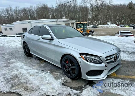 2016 Mercedes-Benz C 300 4Matic from USA, damaged, VIN 55SWF4KB7GU164466